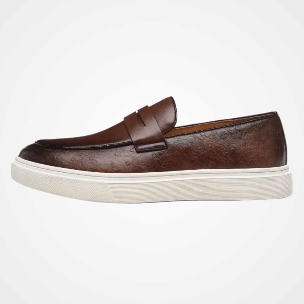 Leather Moccasin Slip-On for Men by Valmont