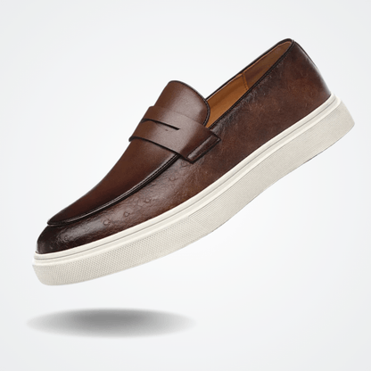 Leather Moccasin Slip-On for Men by Valmont