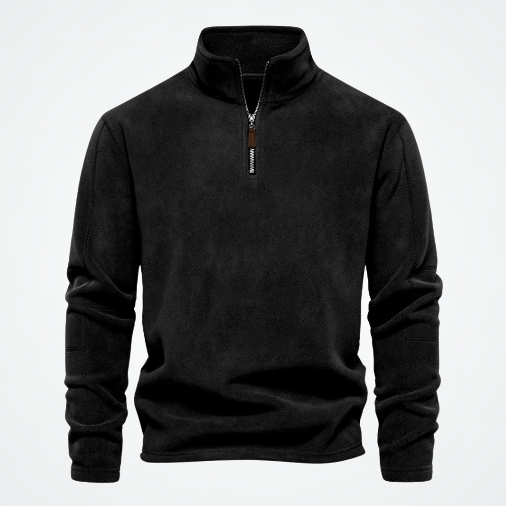 Men's Hoodie with High Collar Tromsø Valmont