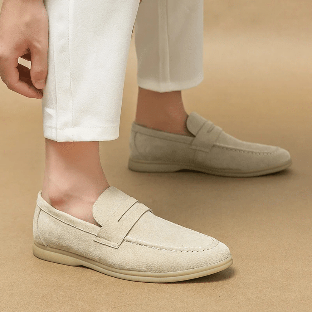 Leather Moccasin Loafer for Men Liverpool Valmont