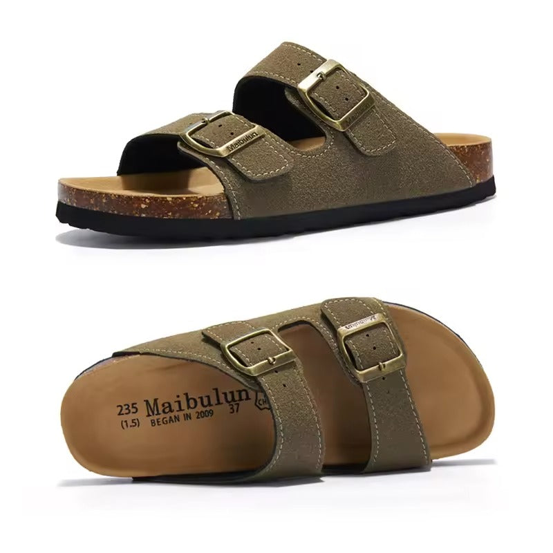 Birken California Suede Sandals for Men Valmont